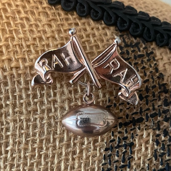 Vintage RaRa Football Pin Broach rah celebration - Picture 1 of 8